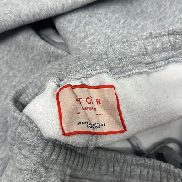 Atoir Sports Club The Sport Club Track Sweat Pants Joggers Gray Size Medium - Picture 7 of 10